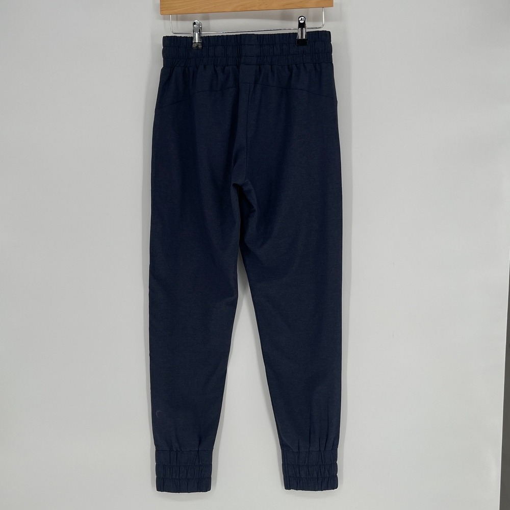 ZYIA‎ Active Unwind Joggers Navy Blue Drawstring Athleisure Pants S - Picture 3 of 8